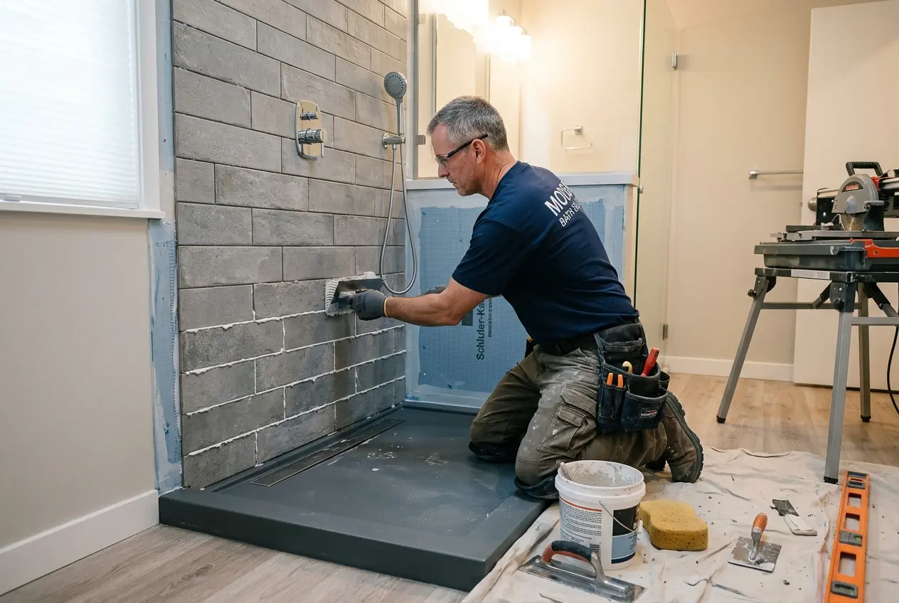 Tub to Shower Conversion